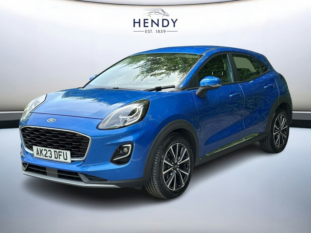 Ford Puma 1.0 Ecoboost Hybrid Mhev Titanium Dct AK23DFU Blue #5