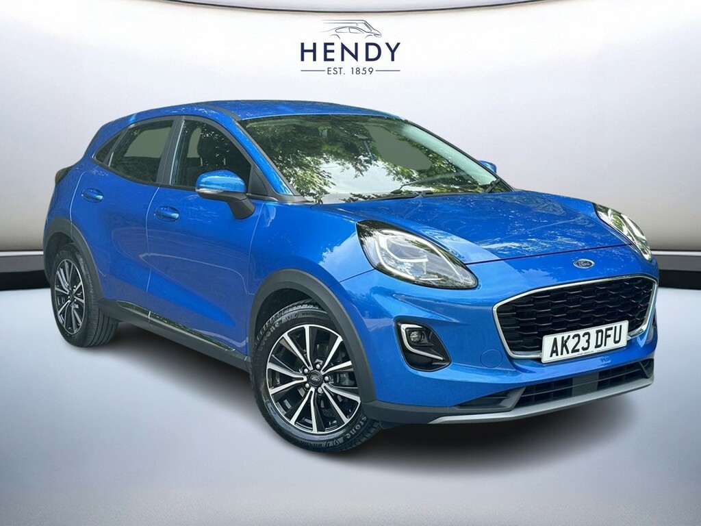 Ford Puma 1.0 Ecoboost Hybrid Mhev Titanium Dct Blue