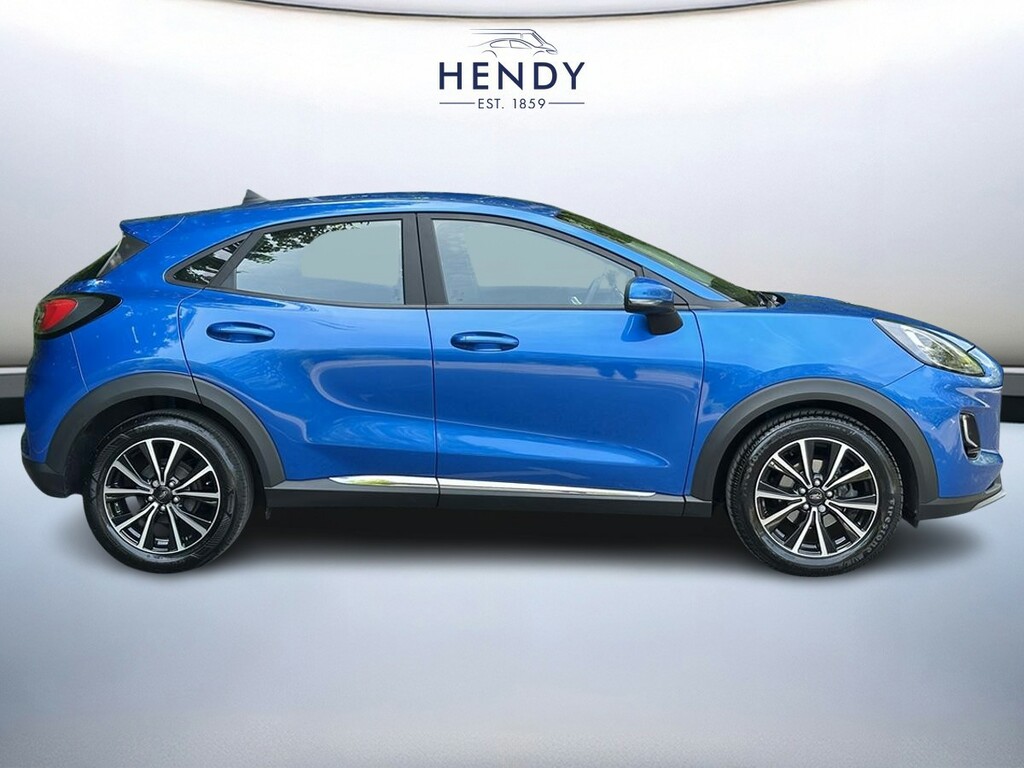 Ford Puma 1.0 Ecoboost Hybrid Mhev Titanium Dct AK23DFU Blue #2