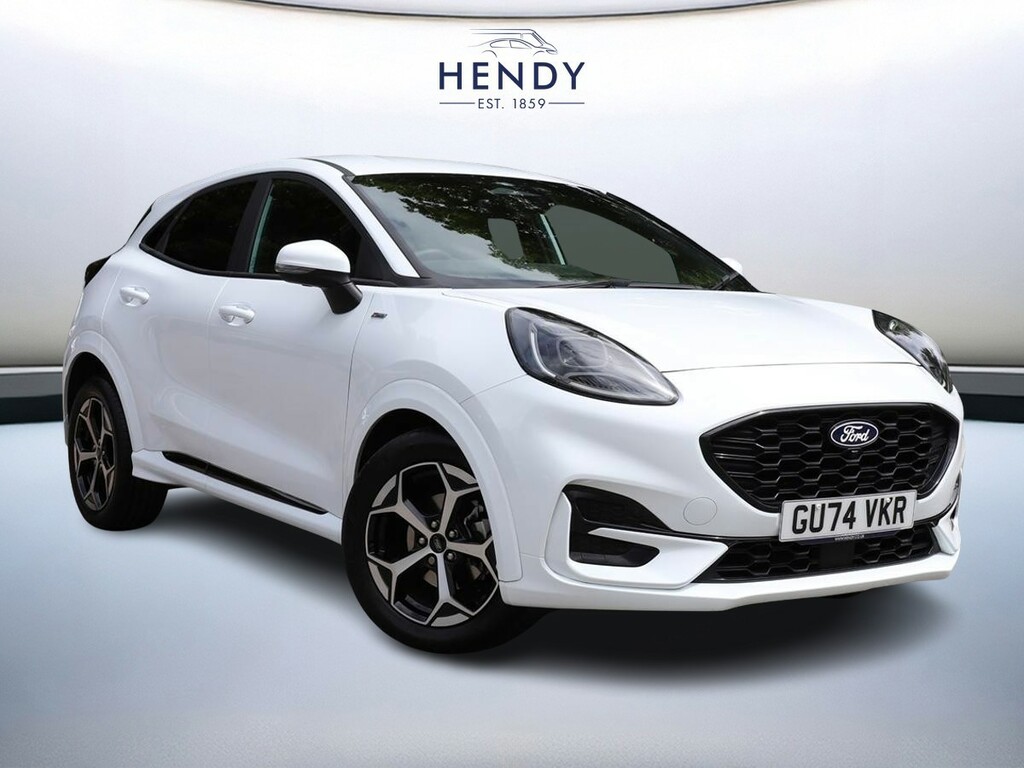 Ford Puma 1.0 Ecoboost Hybrid Mhev St-line Dct White