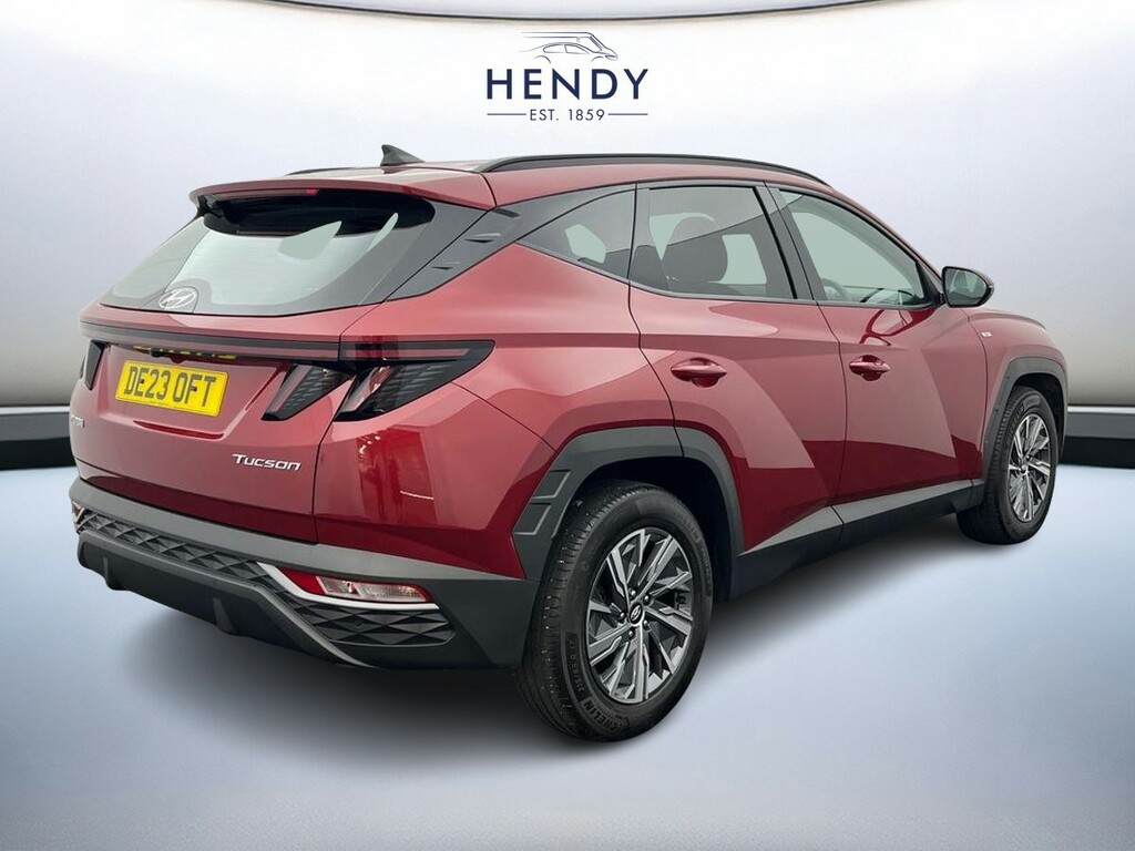 Hyundai Tucson 1.6 Tgdi 48V Mhd Se Connect 2Wd Dct DE23OFT Red #3