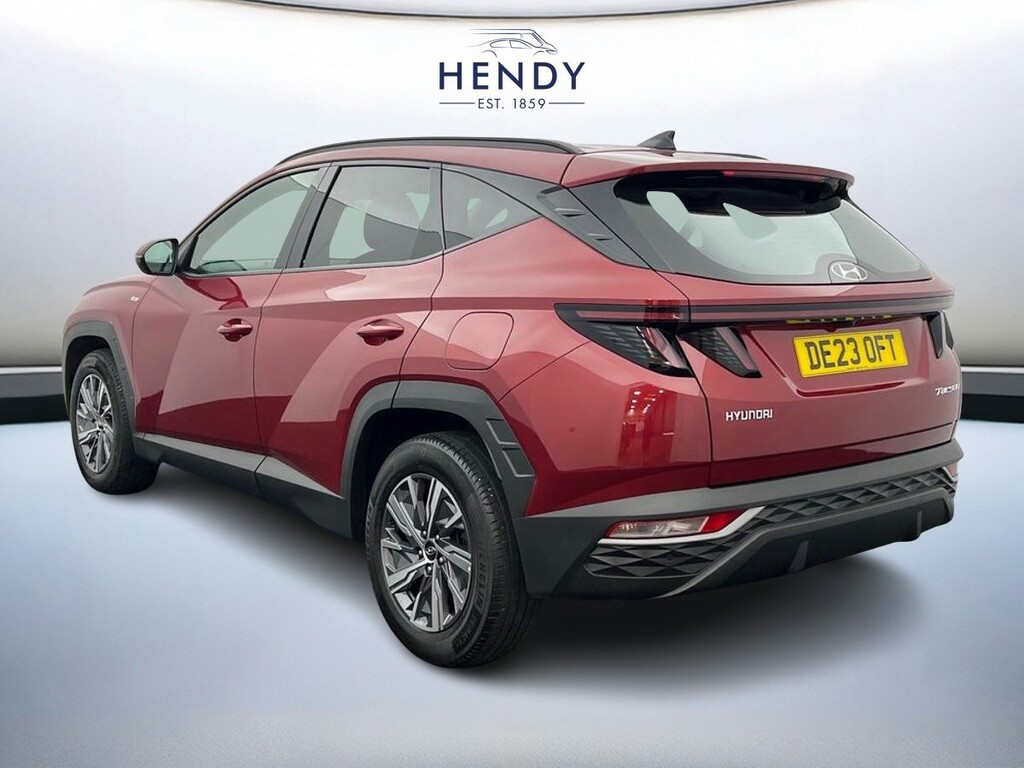 Hyundai Tucson 1.6 Tgdi 48V Mhd Se Connect 2Wd Dct DE23OFT Red #5