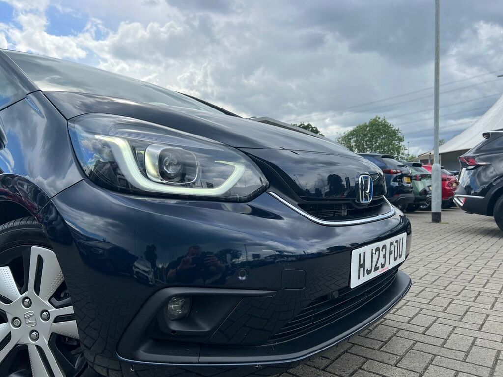 Honda Jazz 1.5 I-mmd Hybrid Ex Ecvt HJ23FOU Blue #3