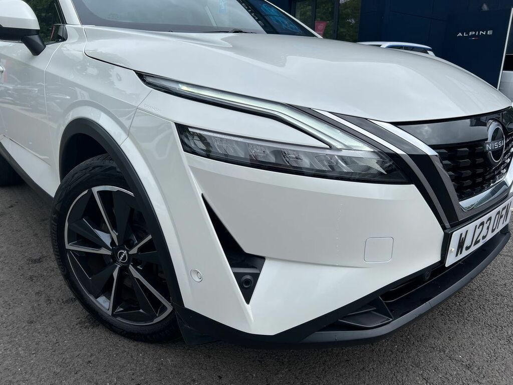 Nissan Qashqai 1.5 E-power Tekna WJ23OFN White #3