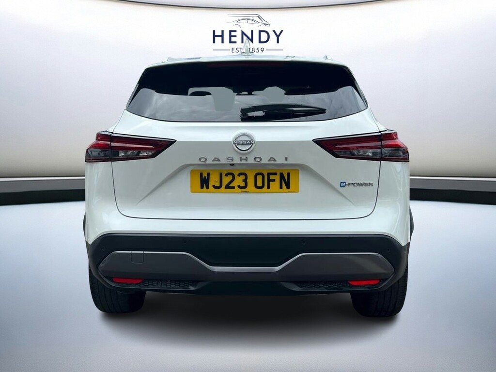 Nissan Qashqai 1.5 E-power Tekna WJ23OFN White #5