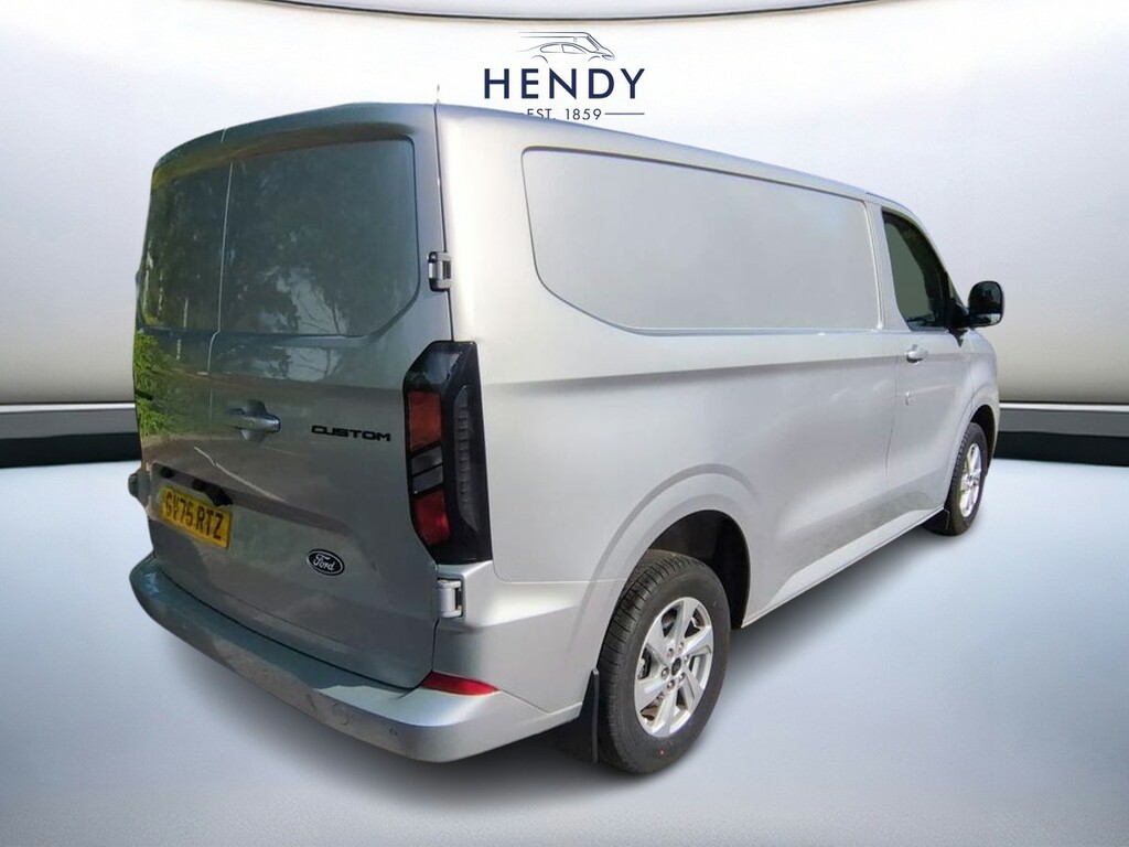 Ford Transit Custom 2.5 Phev 232Ps H1 Van Limited GV75RTZ Silver #3