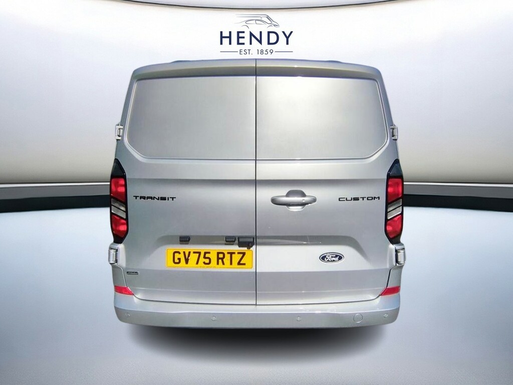 Ford Transit Custom 2.5 Phev 232Ps H1 Van Limited GV75RTZ Silver #4