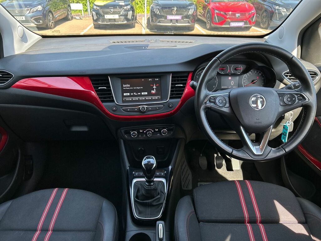 Vauxhall Crossland 1.2 Turbo Gs Line LV22YTR Red #4