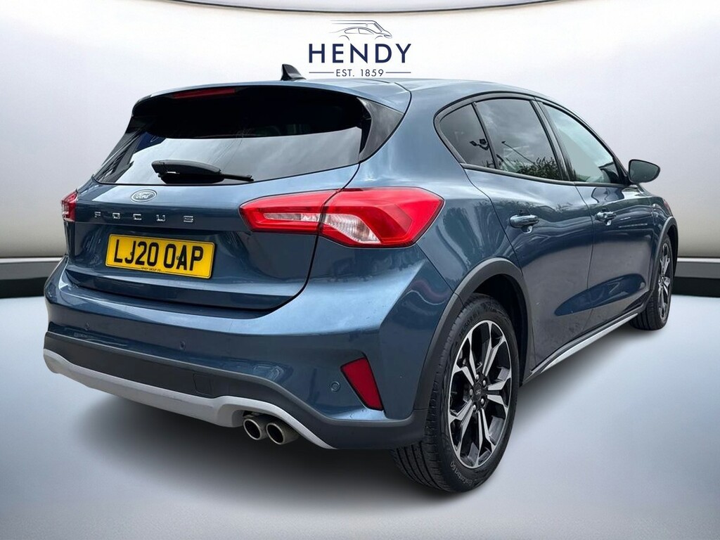 Ford Focus 1.0 Ecoboost 125 Active X LJ20OAP Blue #4