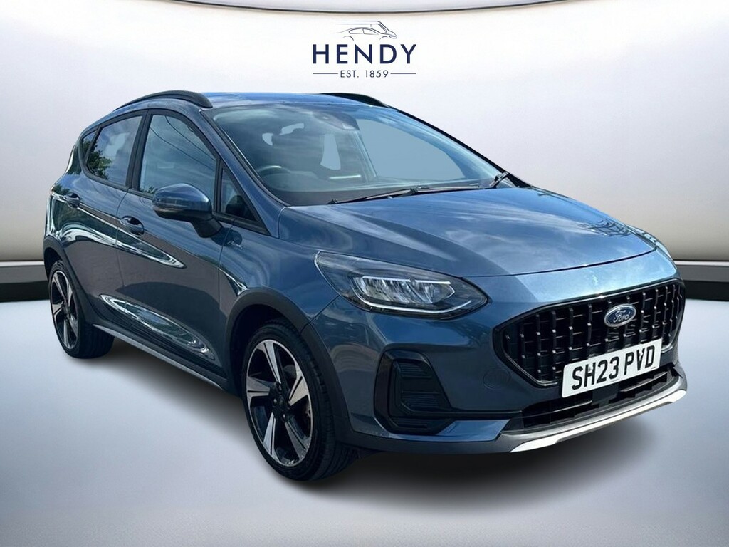 Ford Fiesta 1.0 Ecoboost Hybrid Mhev 125 Active Blue