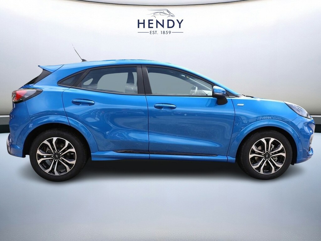 Ford Puma 1.0 Ecoboost Hybrid Mhev 155 St-line NX23LYD Blue #2