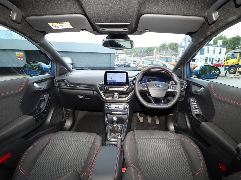 Ford Puma 1.0 Ecoboost Hybrid Mhev 155 St-line NX23LYD Blue #3