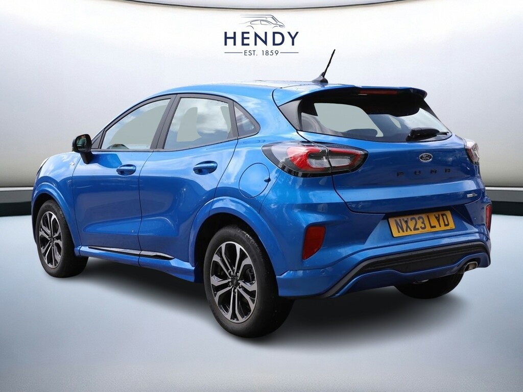 Ford Puma 1.0 Ecoboost Hybrid Mhev 155 St-line NX23LYD Blue #6