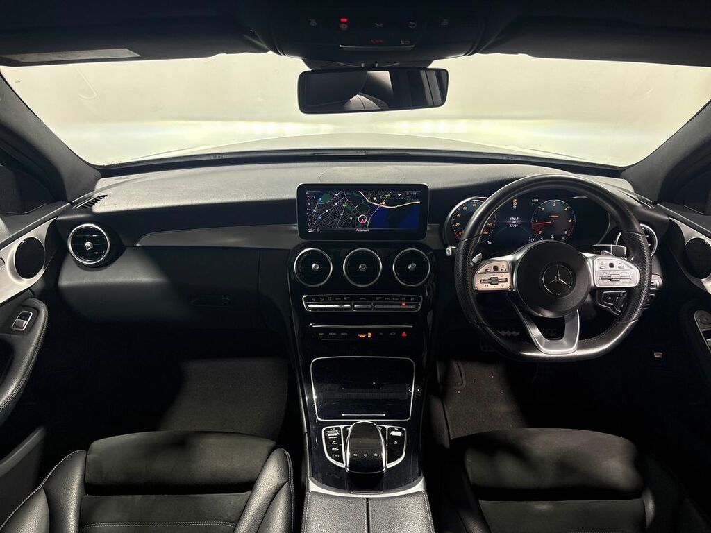 Mercedes-Benz C Class C220d Amg Line Prem Sal. Fl 2018 GV68HOA Grey #3