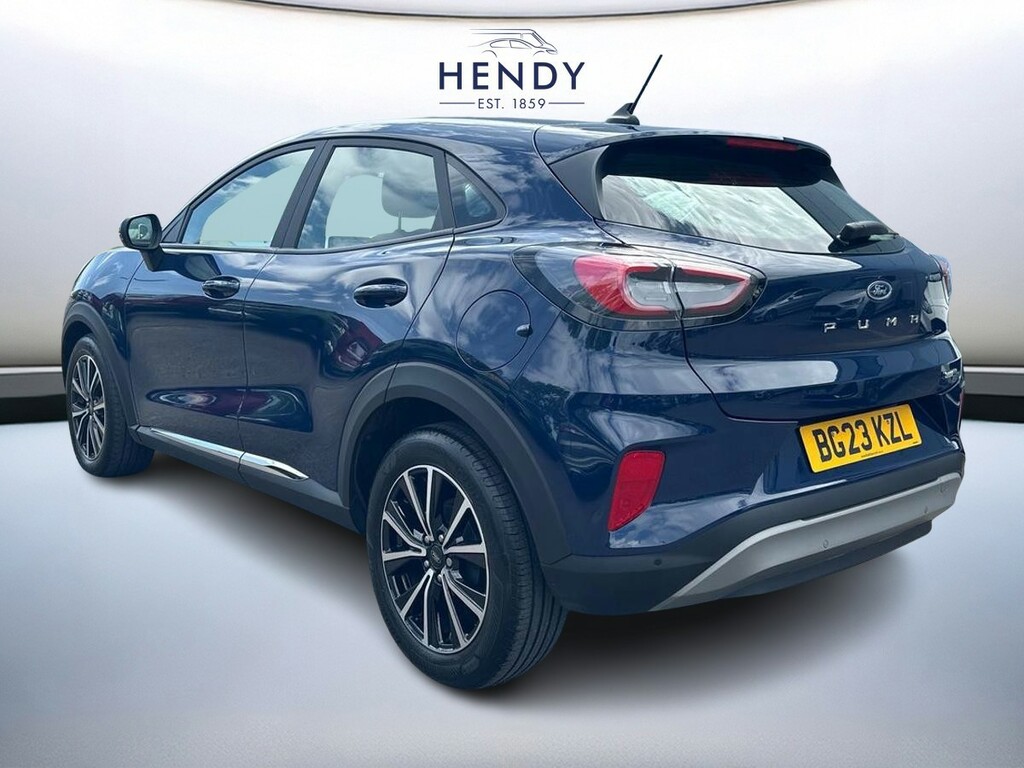 Ford Puma 1.0 Ecoboost Hybrid Mhev Titanium Dct BG23KZL Blue #6