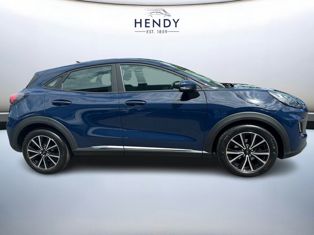 Ford Puma 1.0 Ecoboost Hybrid Mhev Titanium Dct BG23KZL Blue #2