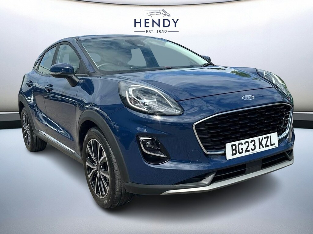 Ford Puma 1.0 Ecoboost Hybrid Mhev Titanium Dct Blue