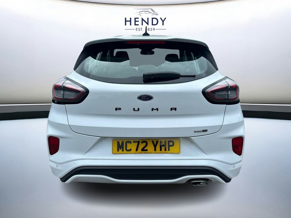 Ford Puma 1.0 Ecoboost Hybrid Mhev St-line Dct MC72YHP White #5