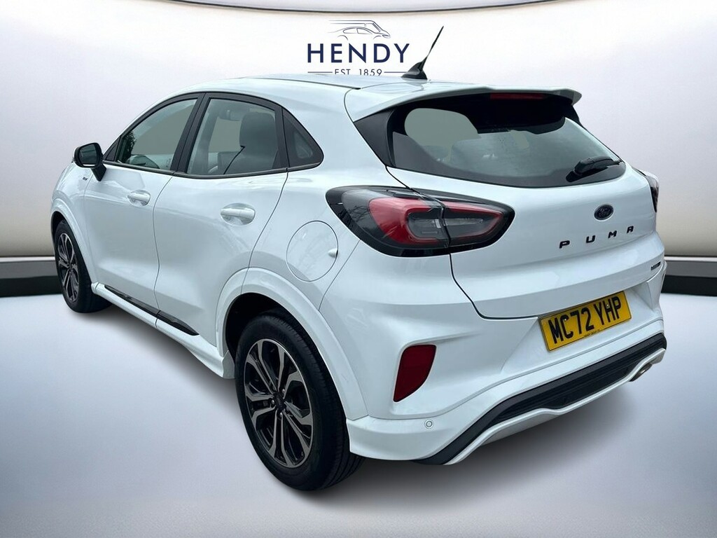 Ford Puma 1.0 Ecoboost Hybrid Mhev St-line Dct MC72YHP White #6