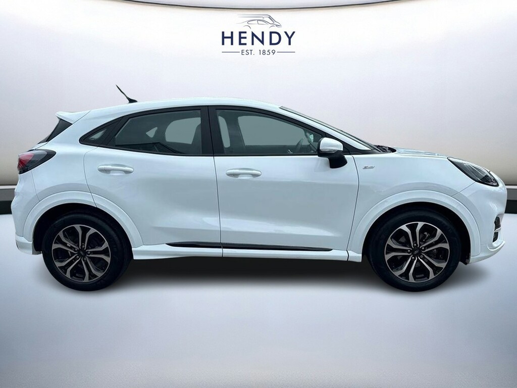 Ford Puma 1.0 Ecoboost Hybrid Mhev St-line Dct MC72YHP White #2