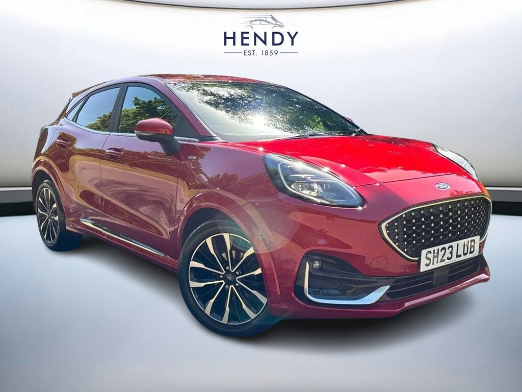 Ford Puma 1.0 Ecoboost Hybr Mhev 155 St-line Vignale Dct Red