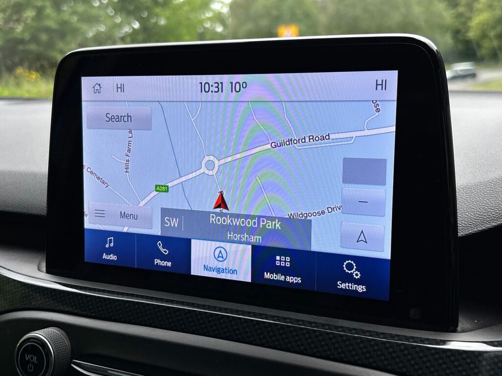 Ford Focus 1.0 Ecoboost Hybrid Mhev 125 St-line X Edition HN21FMJ Blue #4