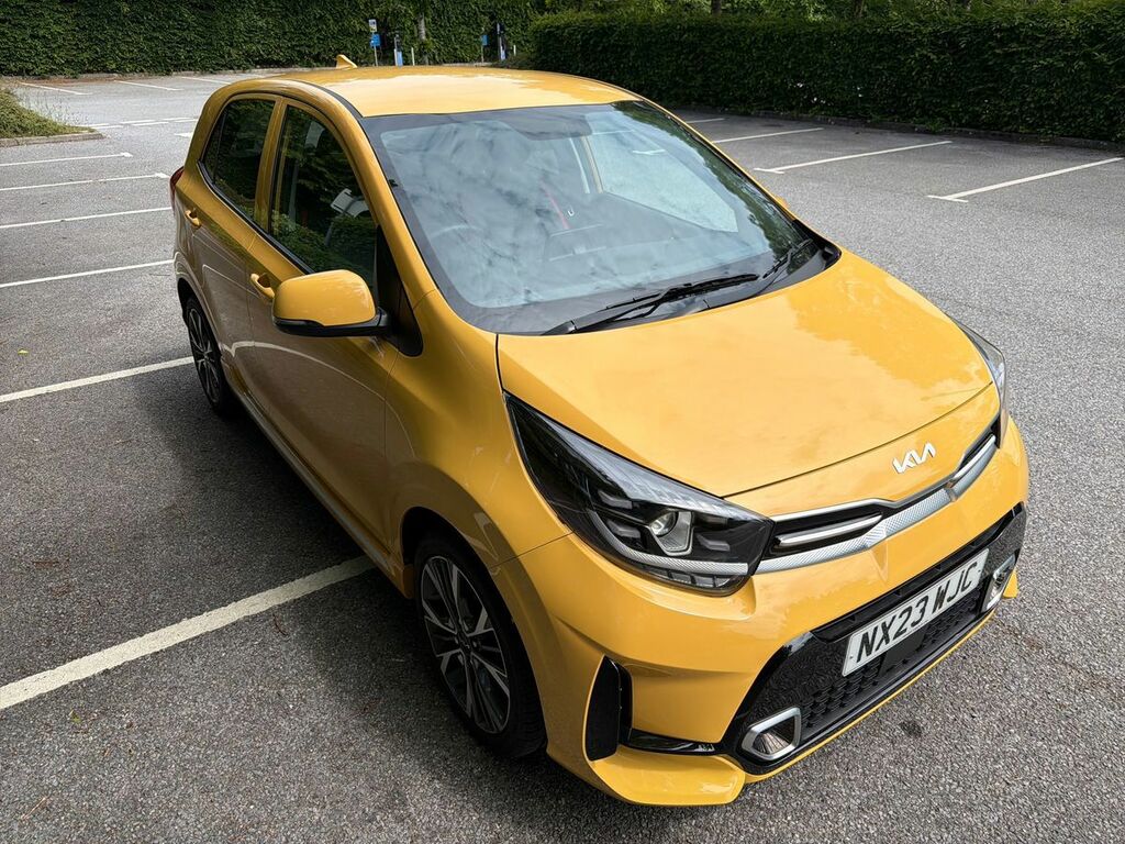 Kia Picanto 1.0 Gt-line 4 Seats NX23WJC Yellow #4