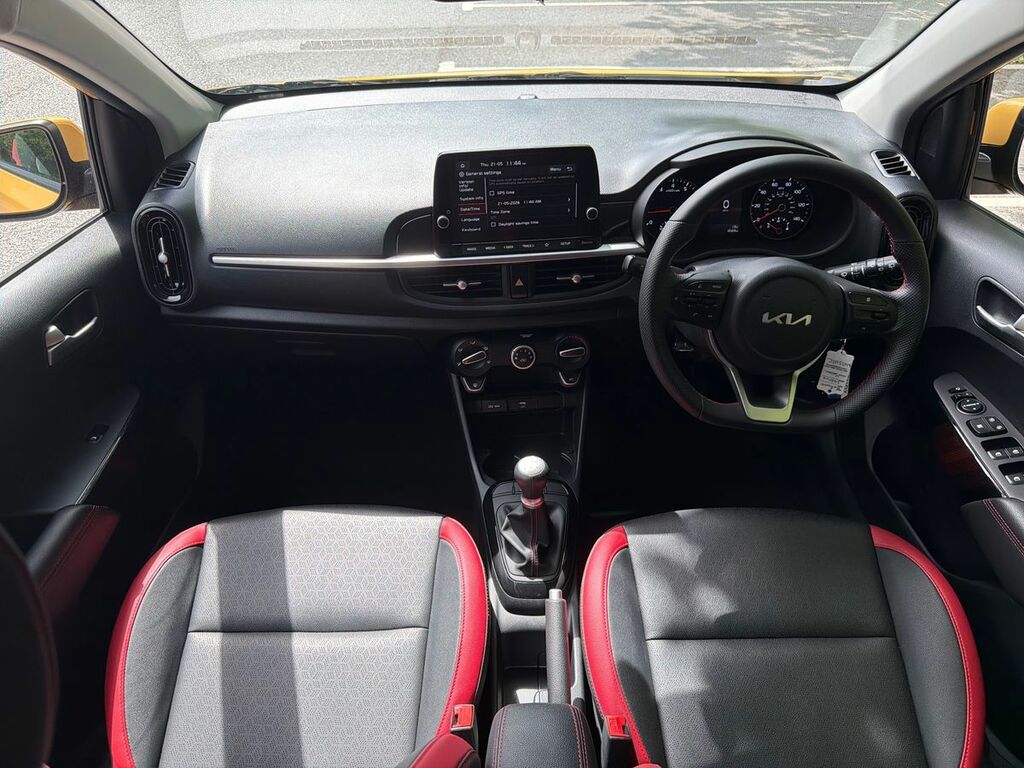 Kia Picanto 1.0 Gt-line 4 Seats NX23WJC Yellow #3