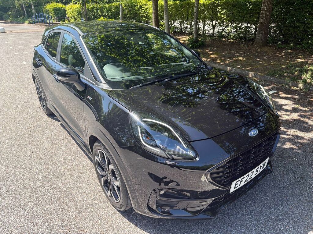 Ford Puma 1.0 Ecoboost Hybrid Mhev St-line X Black #3