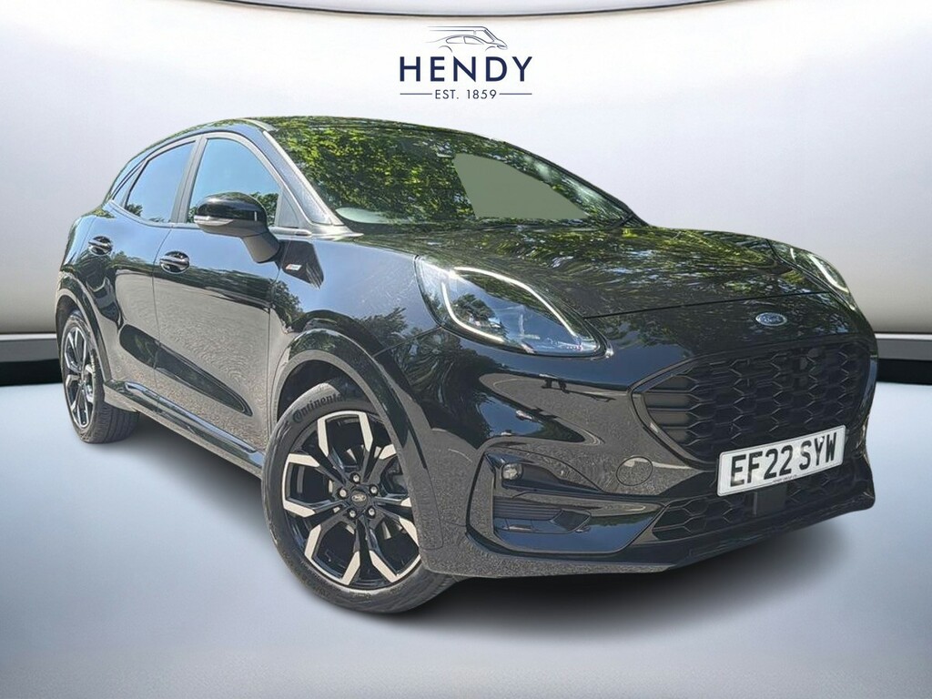 Ford Puma 1.0 Ecoboost Hybrid Mhev St-line X Black