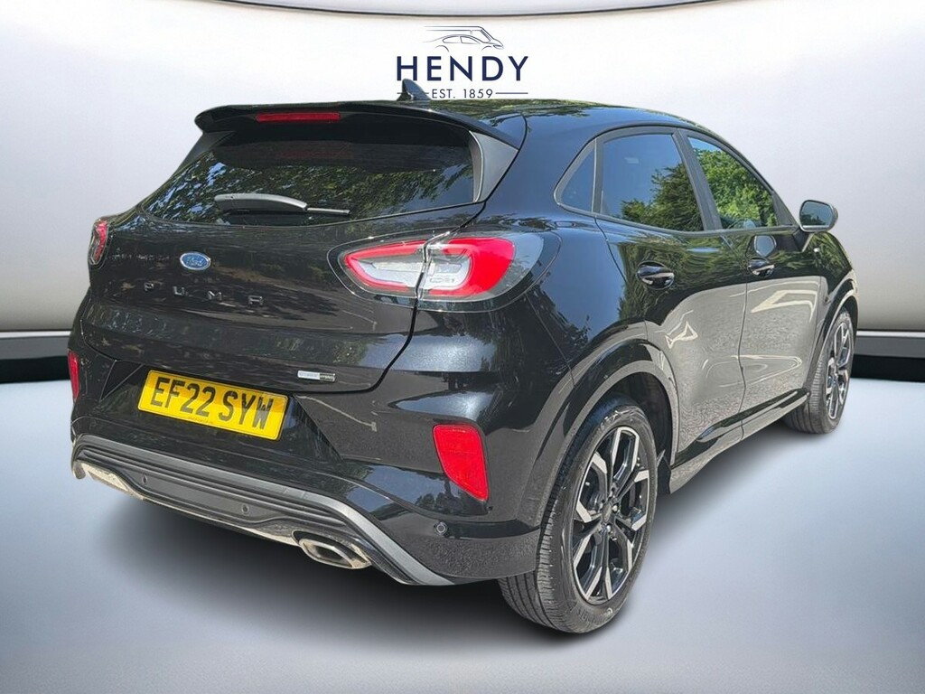 Ford Puma 1.0 Ecoboost Hybrid Mhev St-line X Black #4