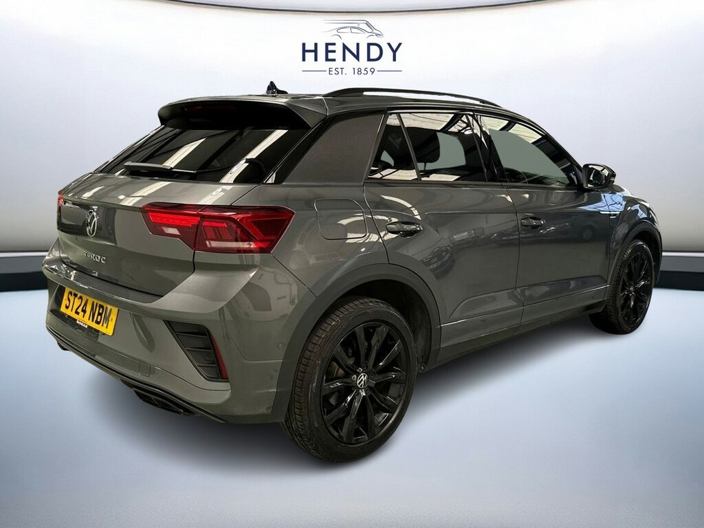 Volkswagen T-Roc 1.5 Tsi R-line Dsg ST24NBM Grey #4