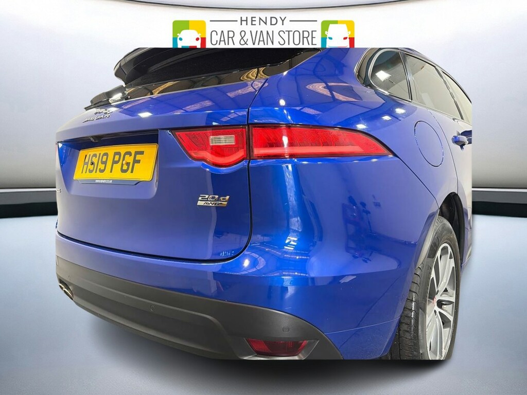 Jaguar F-Pace 2.0D R-sport HS19PGF Blue #4