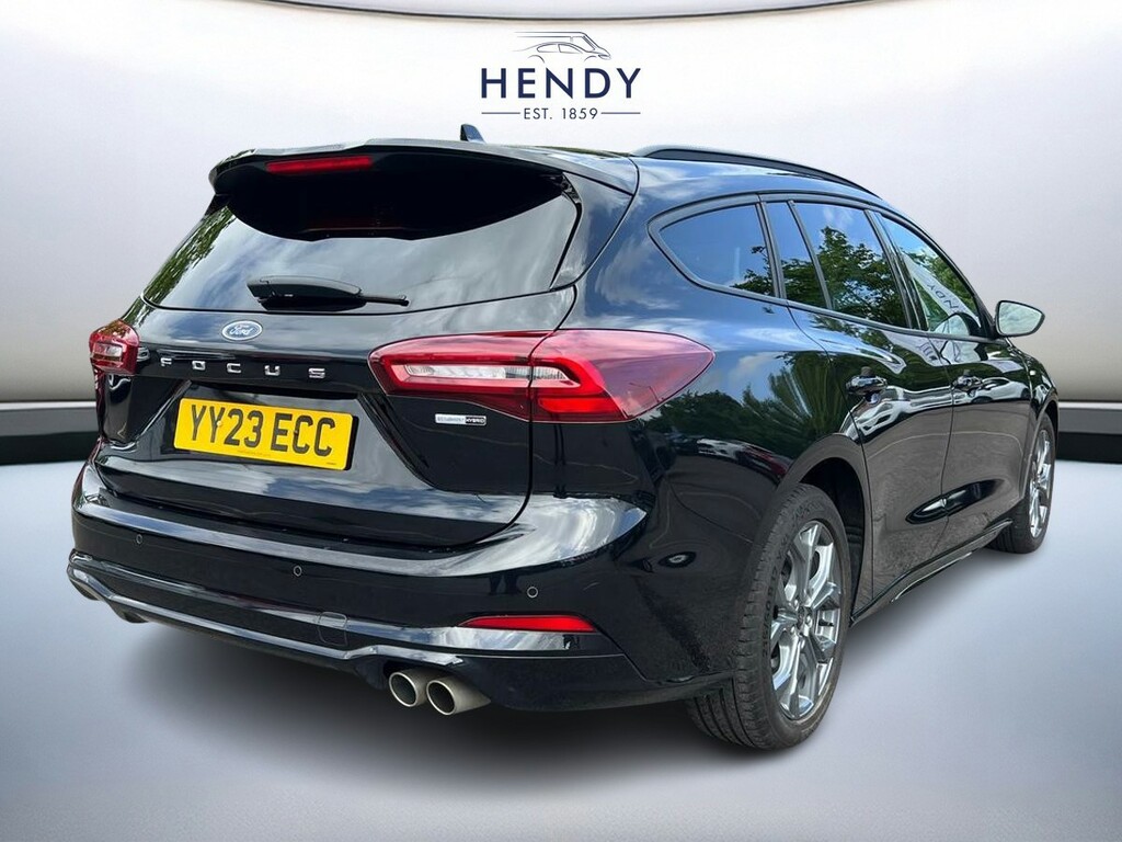 Ford Focus 1.0 Ecoboost Hybrid Mhev St-line YY23ECC Black #4