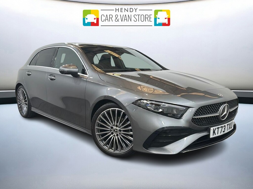 Mercedes-Benz A Class A-class 200D Amg Line Prem My24 2023 Grey