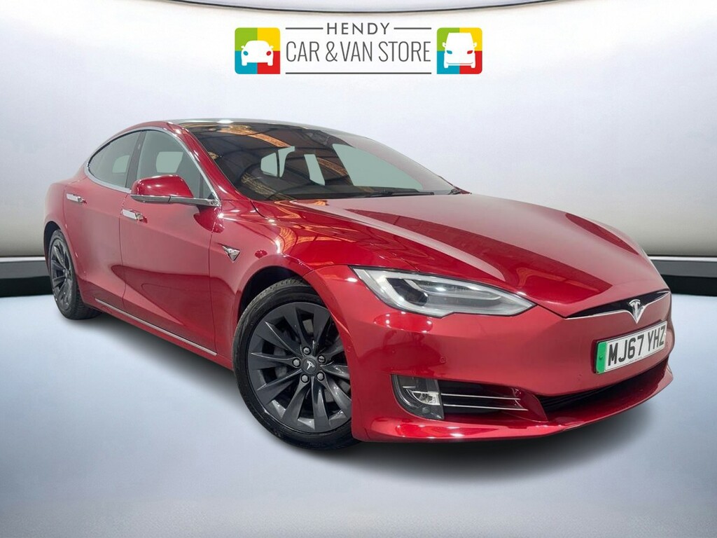 Tesla Model S 241Kw 75Kwh Dual Motor Red