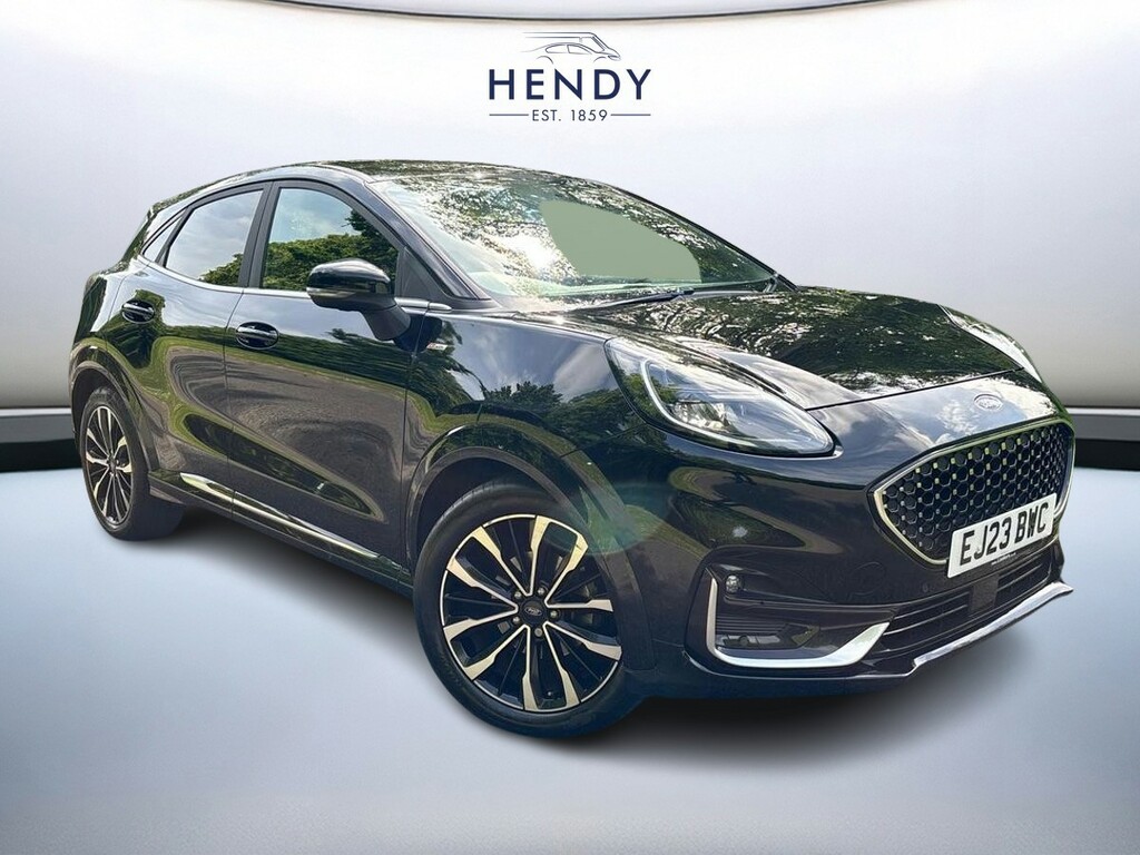 Ford Puma 1.0 Ecoboost Hybr Mhev 155 St-line Vignale Dct Black