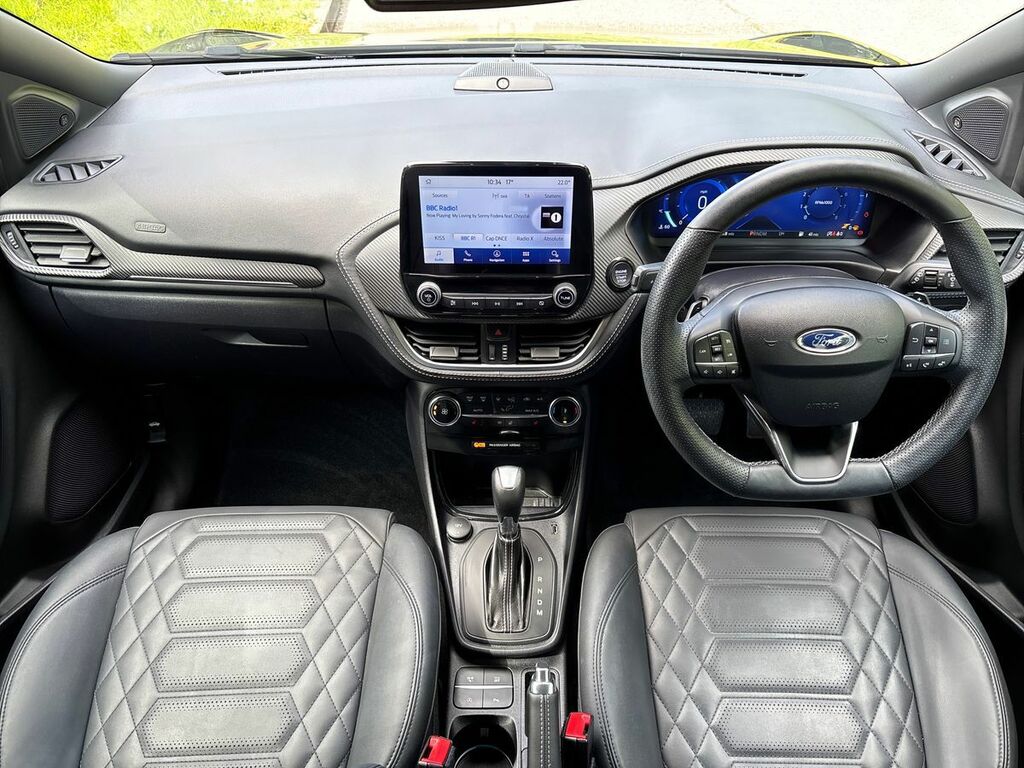 Ford Puma 1.0 Ecoboost Hybr Mhev 155 St-line Vignale Dct EJ23BWC Black #3
