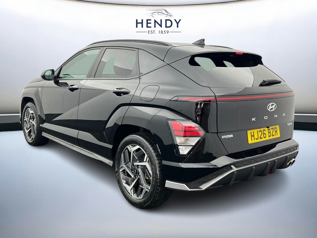 Hyundai Kona 1.6 Hybrid 138 N Line Dct HJ26BZR Black #5