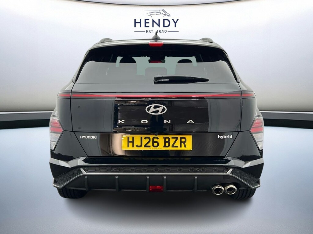 Hyundai Kona 1.6 Hybrid 138 N Line Dct HJ26BZR Black #4