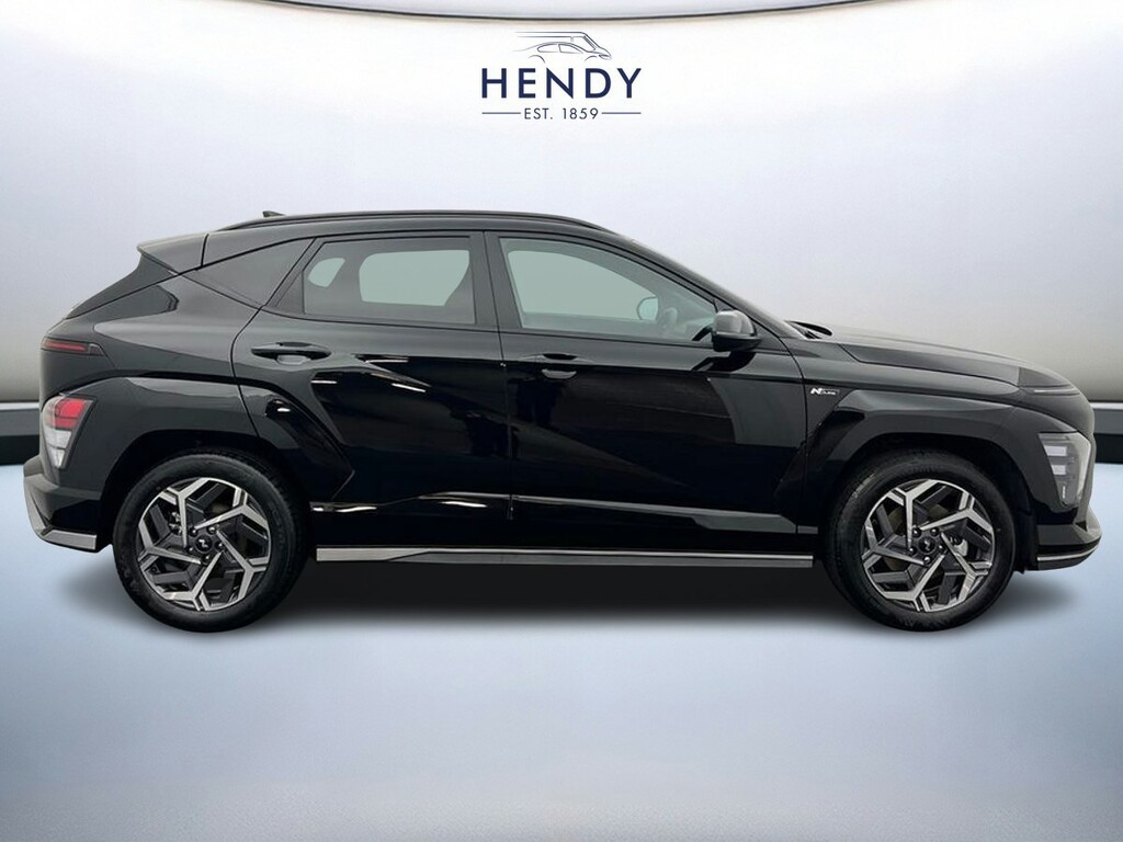 Hyundai Kona 1.6 Hybrid 138 N Line Dct HJ26BZR Black #2
