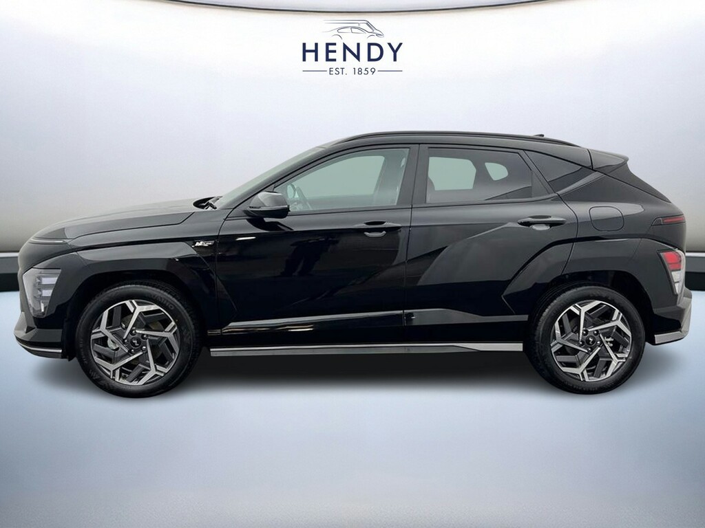 Hyundai Kona 1.6 Hybrid 138 N Line Dct HJ26BZR Black #6