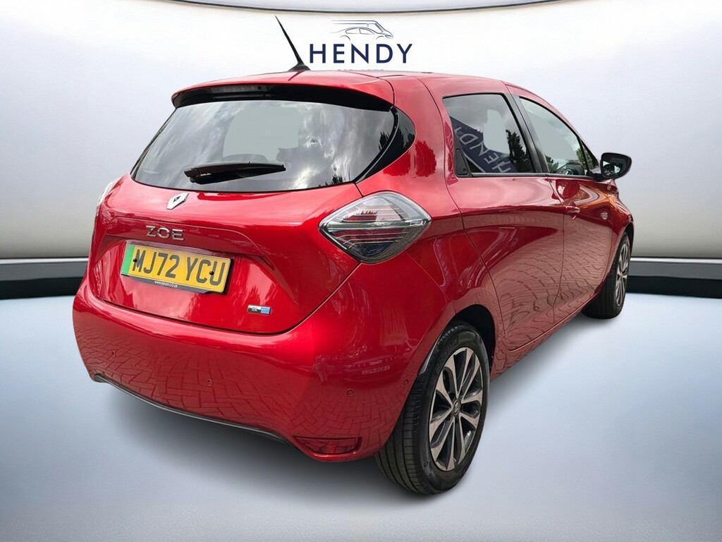 Renault Zoe 100Kw Gt Line R135 50Kwh Rapid Charge Red #4