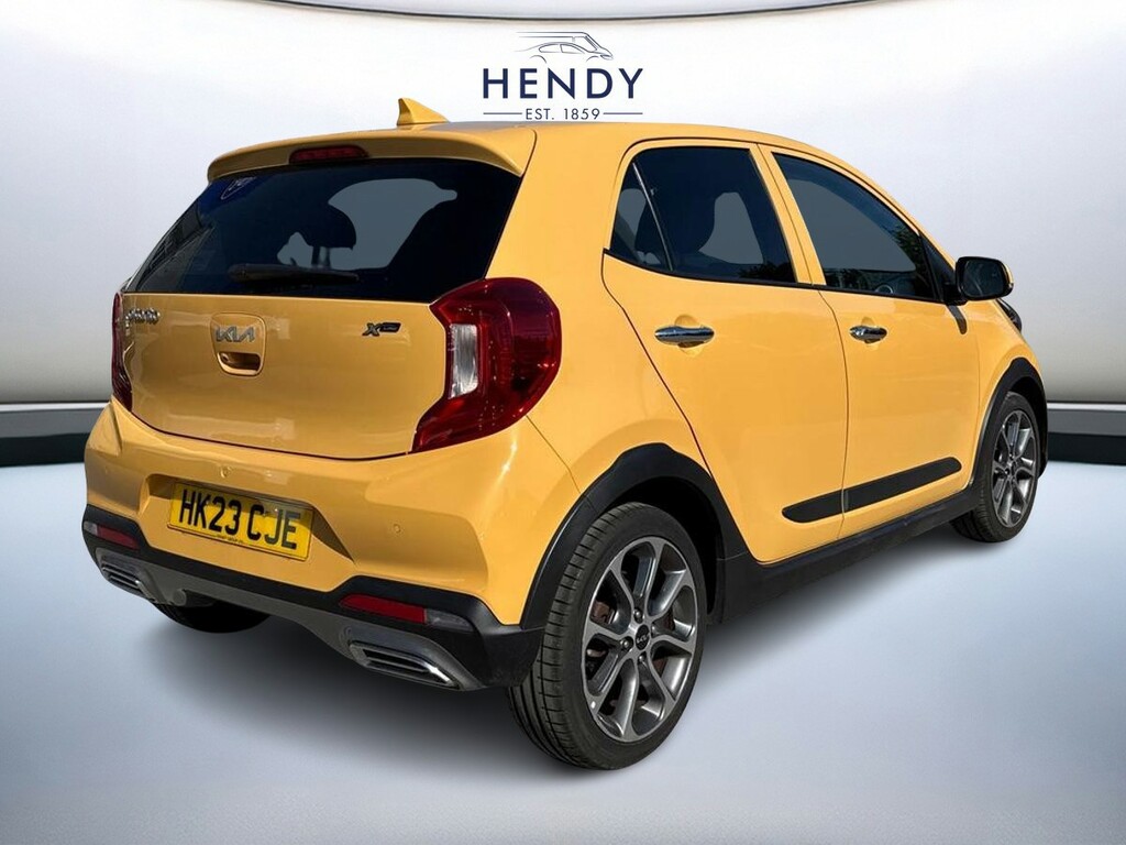 Kia Picanto 1.0 X-line S HK23CJE Yellow #4