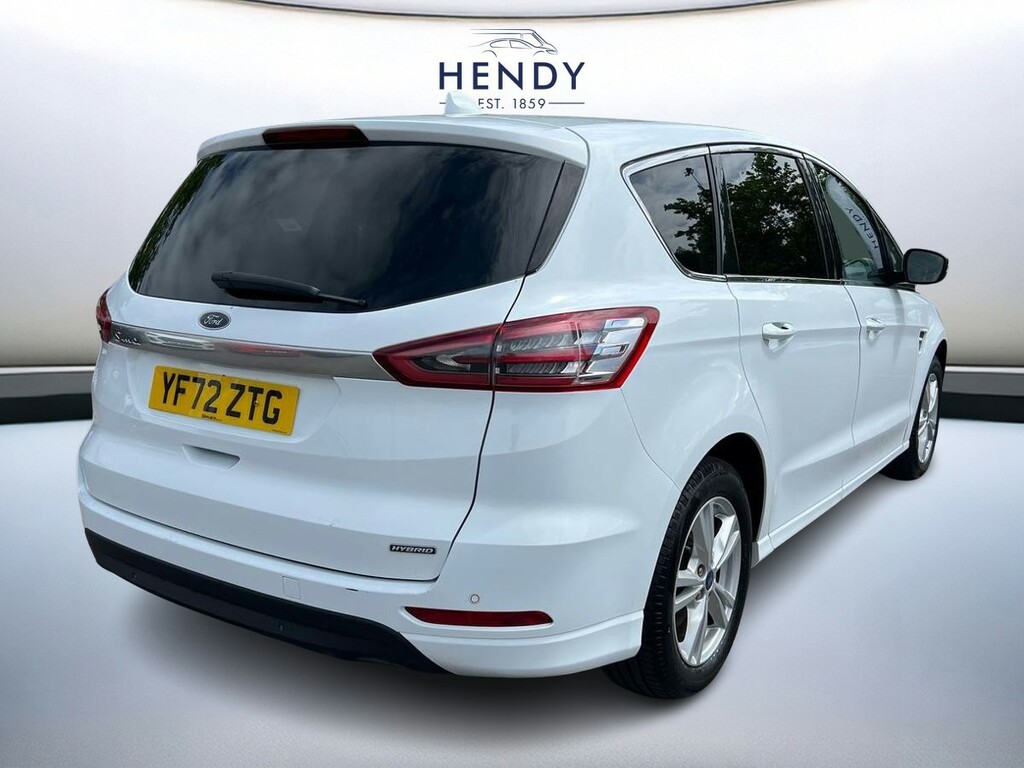 Ford S-Max 2.5 Fhev 190 Titanium Cvt YF72ZTG White #4
