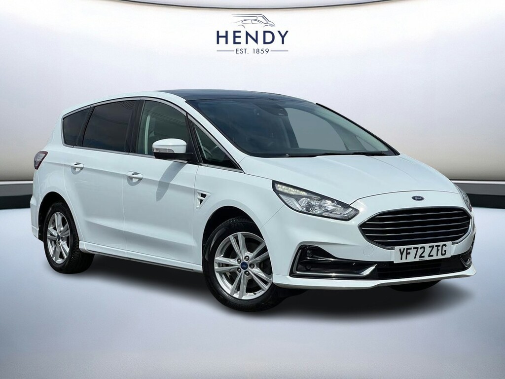 Ford S-Max 2.5 Fhev 190 Titanium Cvt White