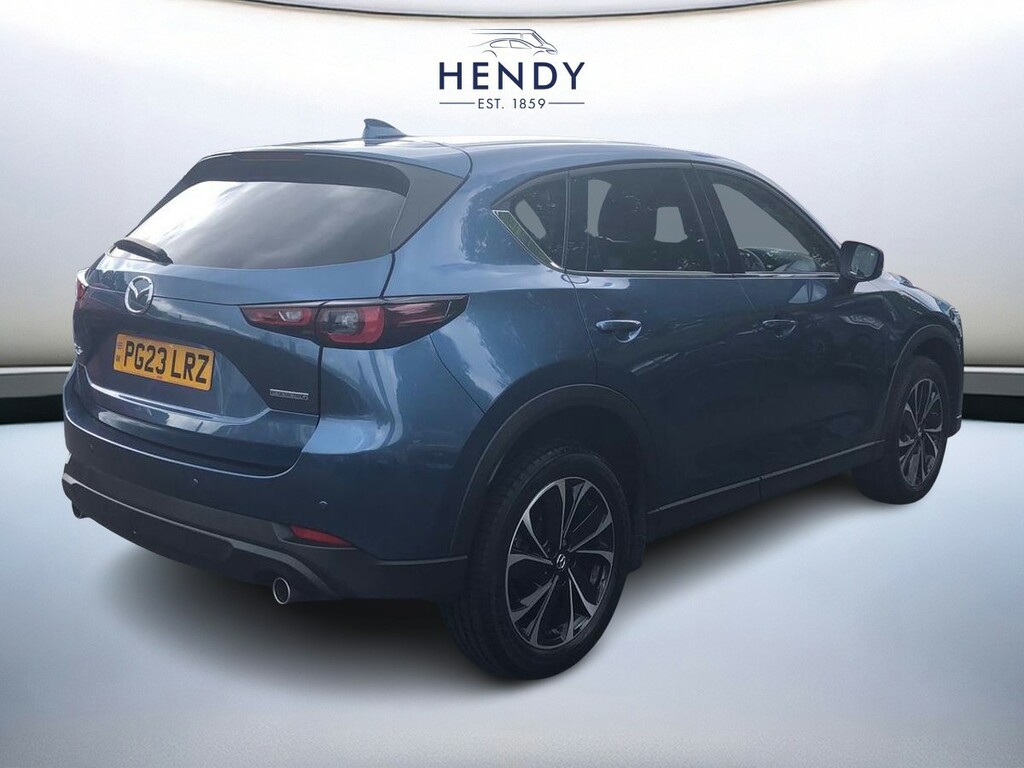 Mazda CX-5 2.0 E-skyactiv G Mhev Exclusive-line PG23LRZ Blue #4