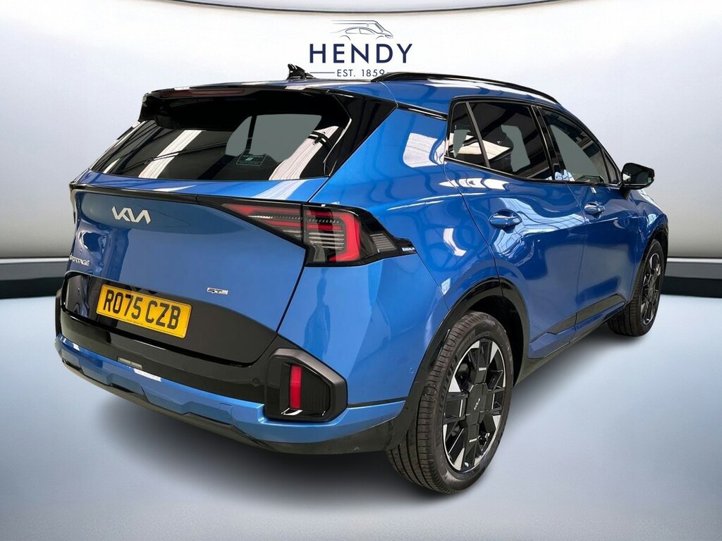 Kia Sportage 1.6T Gdi Hev Gt-line S RO75CZB Blue #4