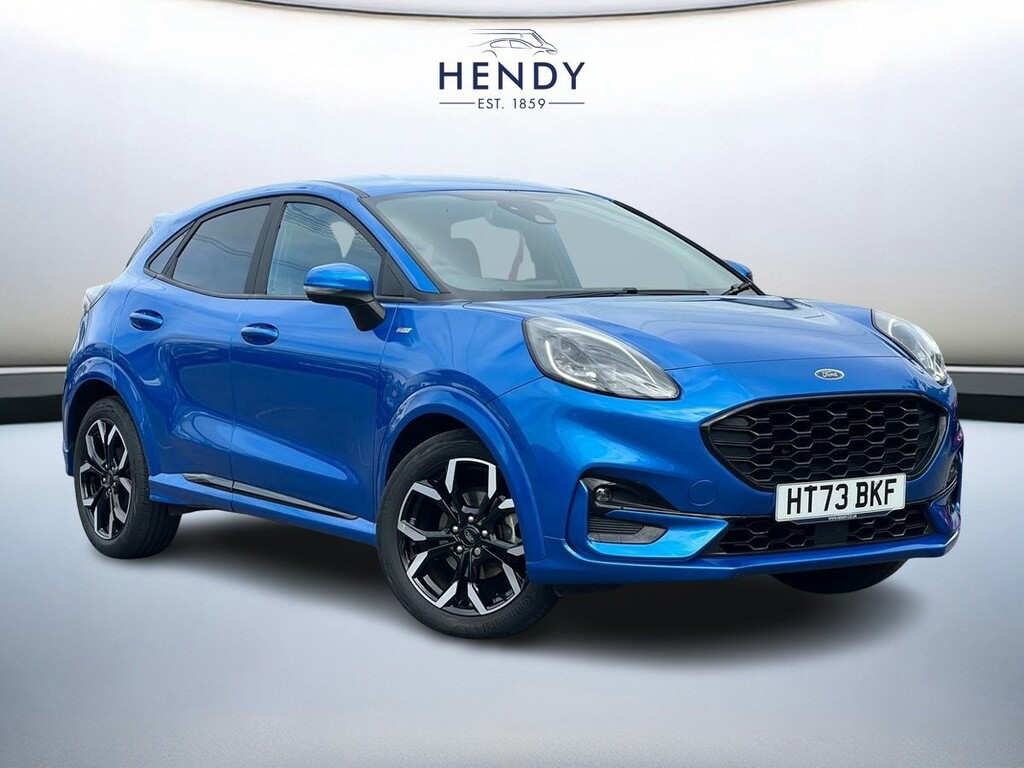 Ford Puma 1.0 Ecoboost Hybrid Mhev St-line X Blue
