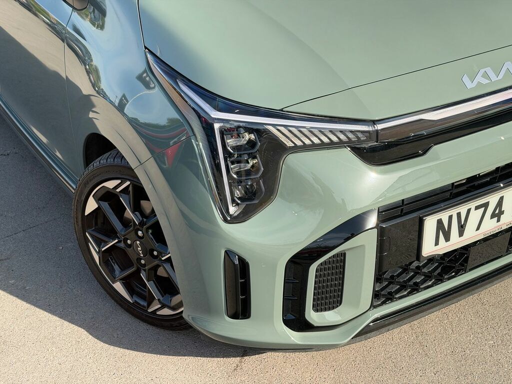 Kia Picanto 1.2 Gt-line S NV74HWB Green #3